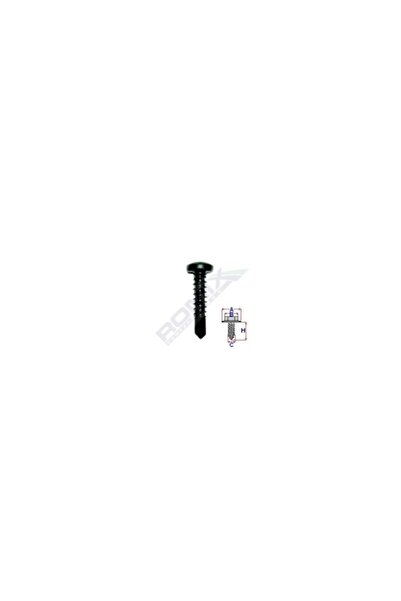 ROMİX Black Self-Tapping Screw 4.2 X 19 Set 100 pcs
