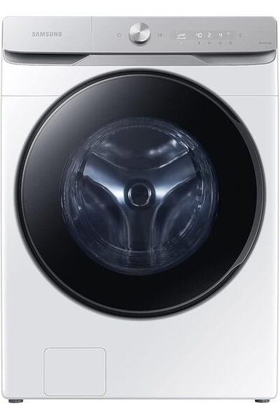 Samsung غسالة ملابس سعة 16 كجم مع مجفف سعة 10 كجم، موديل WD16T6300GW/YL، لون ...