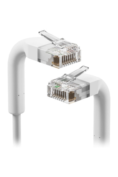 Ubiquiti Cablu patch UniFi Cat6 10cm alb, pachet de 50