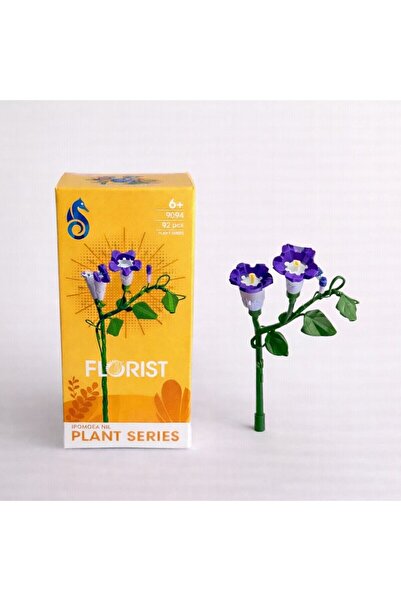 Generic Sabah Sefası Dekoratif Çiçek Blok Hobi Yapım