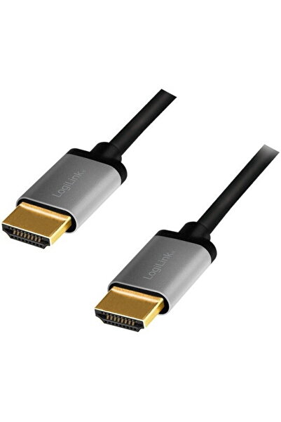 LogiLink Cablu HDMI 4k/60hZ, ALU, negru, 5m