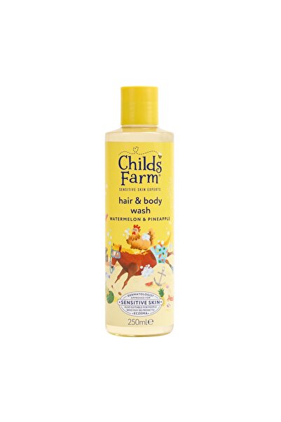 Childs Farm Karpuz ve Ananas Özlü Çocuk Saç ve Vücut Şampuanı 250 ml