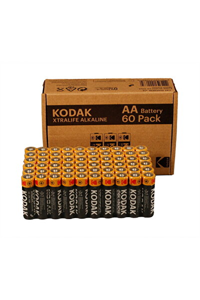 Kodak XTRALIFE alkaline AA Battery (60 pack)