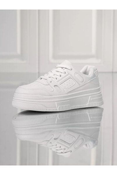 Zaira Women's white sneakers made of eco- Leather Jack2 #18094 - 40