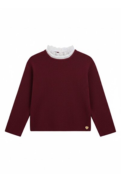 Guess Ls Sweater with Lace