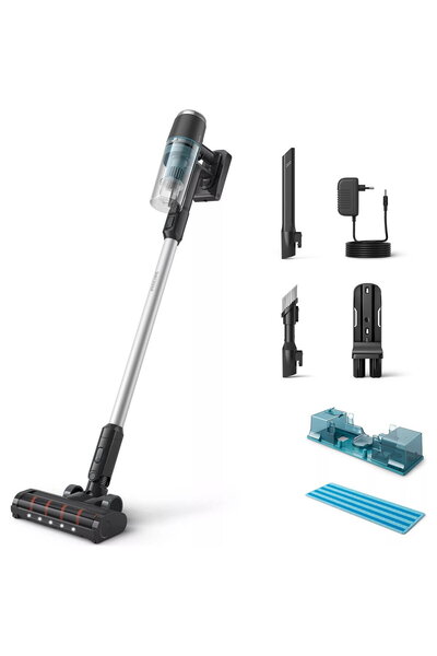 Philips XC3133/01 Handstick Cordless Aqua Mist Vacuum Cleaner