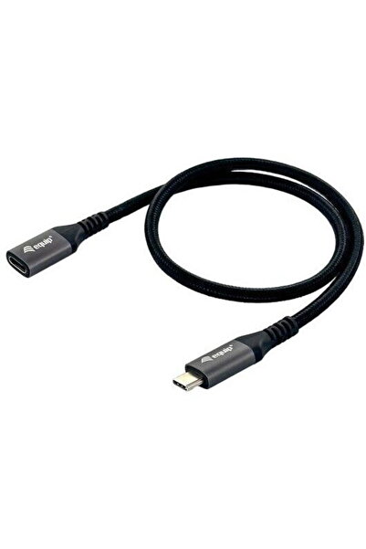 EQUIP Cablu USB 3.2 C -> C 0.50m 5A negru