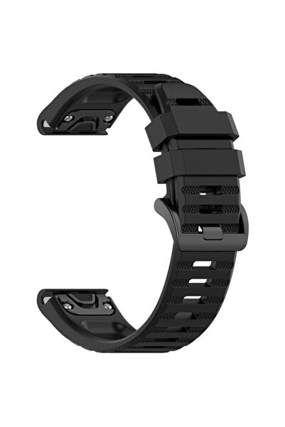 FIXED Curea pentru ceas inteligent - Compatibilă cu Garmin QuickFit, 22 mm, N...