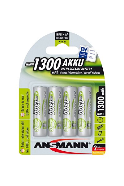 ANSMANN Baterie reîncărcabilă/încărcător 1x4 maxE NiMH, Mignon AA 1300 mAh