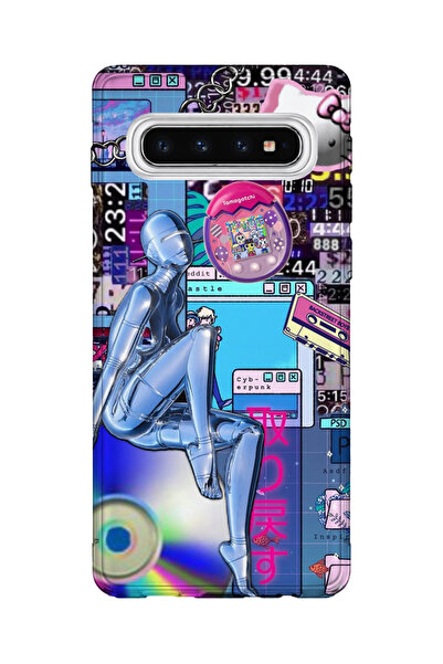 lelia حافظة هاتف شفافة مطبوعة متوافقة مع هاتف سامسونج جالاكسي S10 |   المجموع...