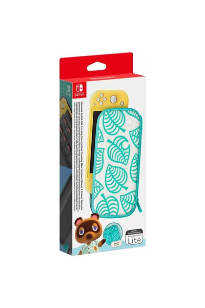 Nintendo Чанта Switch Lite (Animal Crossing) и защитно фолио
