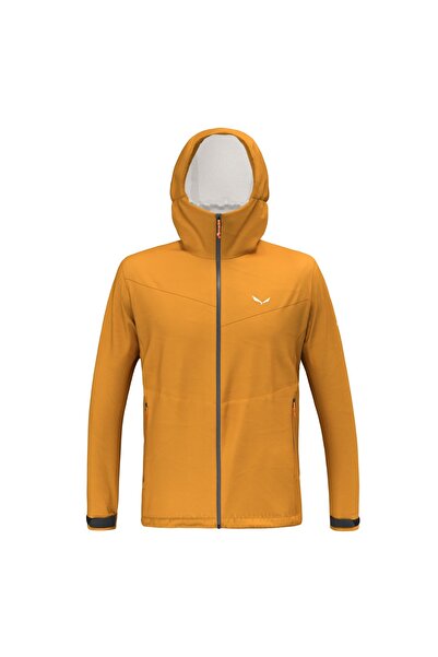 Salewa Men's waterproof jacket Puez Aqua 2.5L Powertex-Dark Yellow-50/L