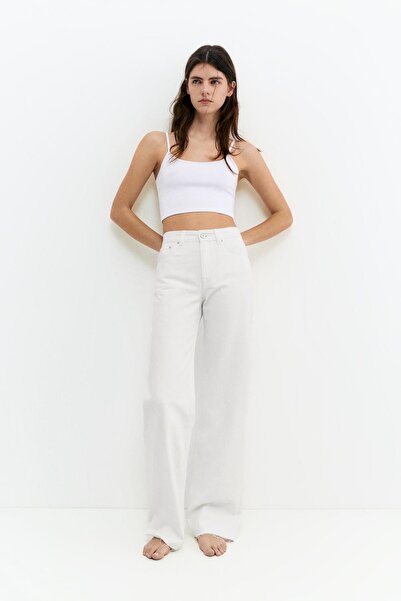 Pull & Bear Straight wide-leg jeans