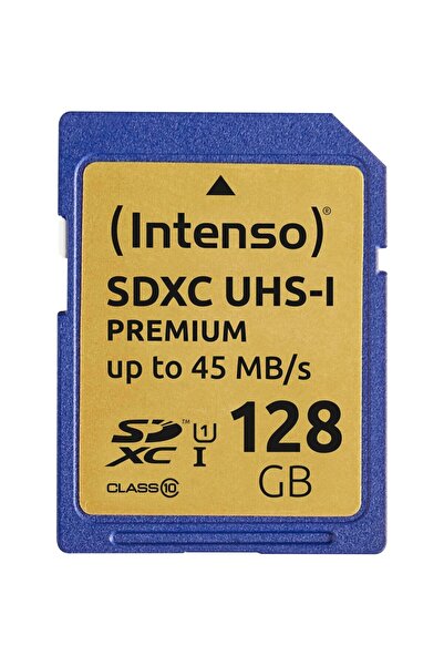 Intenso Κάρτα μνήμης SDXC 128GB Κλάσης 10 UHS-I Premium