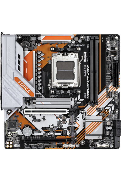 Gigabyte B850M FORCE WIFI 6E mATX Motherboard - 2x DDR5, HDMI, DP, PCIe x16, ...