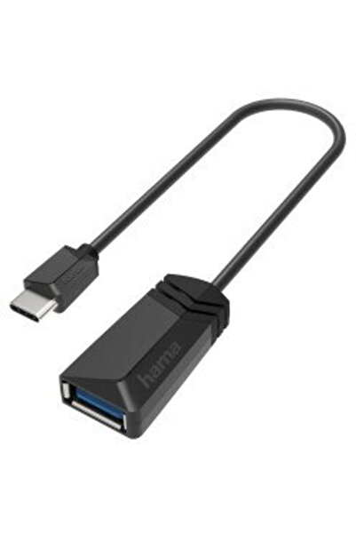Hama USB-OTG Adapter, USB-C Plug - USB Socket, USB 3.2 Gen 1, 5 Gbit/s