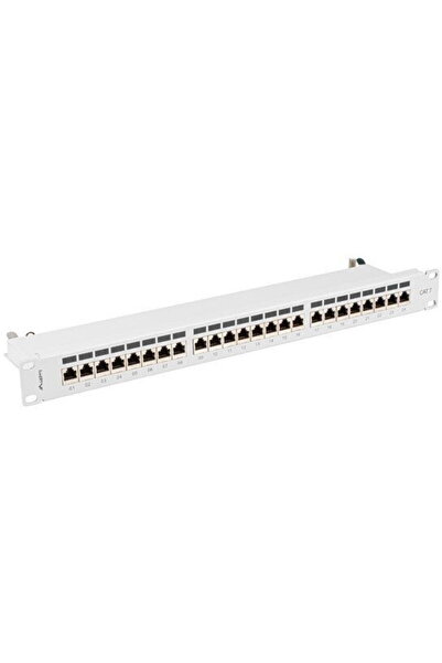 Lanberg Accesoriu pentru patch panel, Lanberg, Cat 7, 24 de porturi, 19"/1U, ...