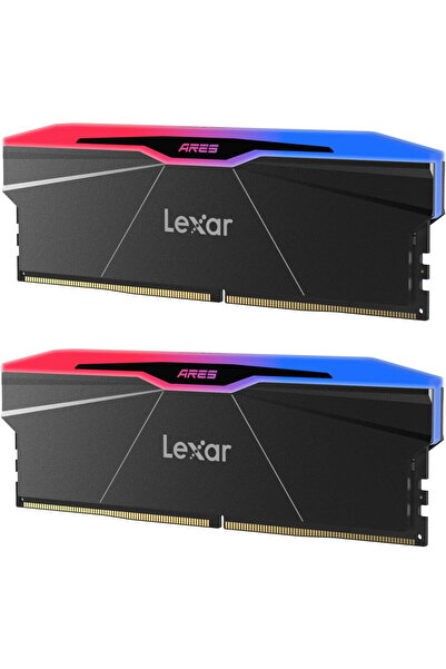 Lexar 2x16 GB ARES DDR5 6000 CL30 Desktop Memory, RGB, Dual Pack