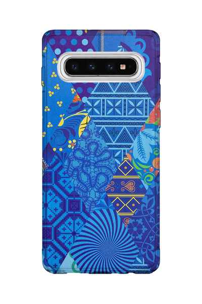 lelia حافظة هاتف شفافة مطبوعة متوافقة مع هاتف سامسونج جالاكسي S10 |   مجموعة ...