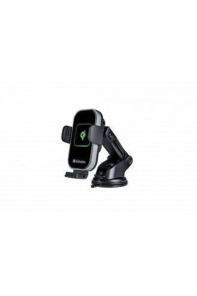 Verbatim Încărcător auto wireless rapid Qi USB-C 15W FWC-02