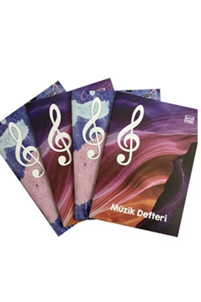 Sevinç 40 Sheets of Large Music Notebooks