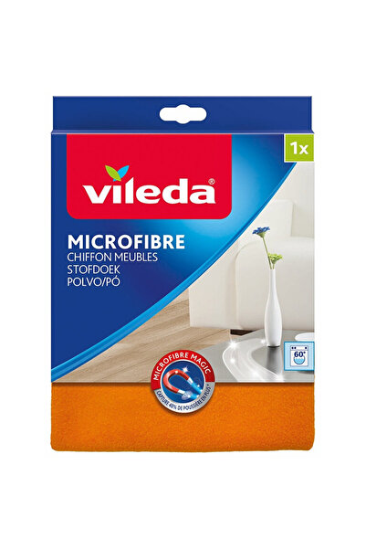 Vileda Lavetă de curățare din microfibră, portocalie