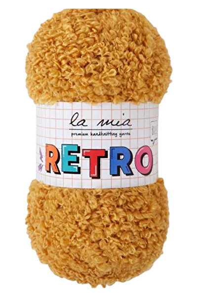 bi ters bi düz Lamia Retro Knitting Yarn (5 Pieces) No: 2012