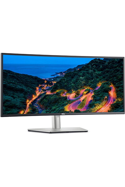 Dell Monitor curbat UltraSharp U3423WE, IPS UWQHD, 34 inch, 5 ms, 60 Hz, USB-C