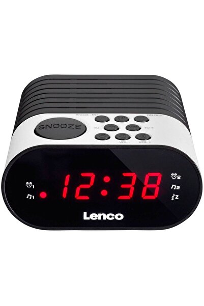 Lenco Ceas de birou CR-07 alb