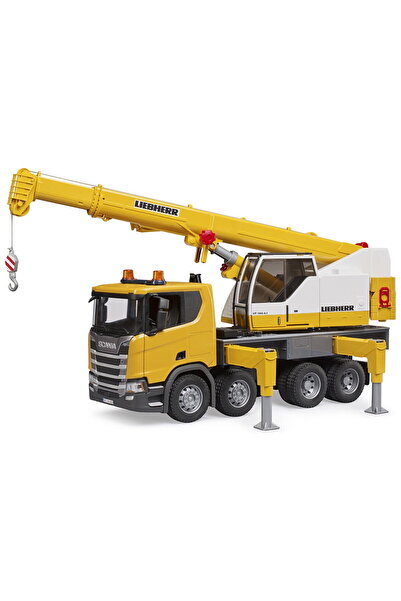 Bruder Vehicul Scania Super 560R Camion cu macara Liebherr