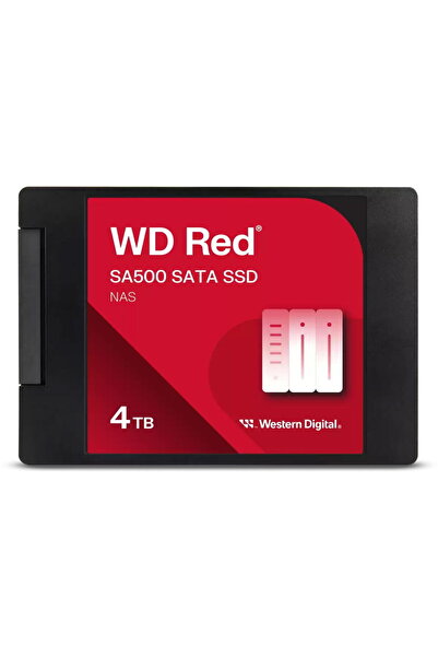 SanDisk Solid State Drive (SSD) Western Digital Red NAS, SA500, 4TB, SATA
