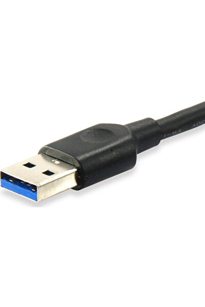 EQUIP Cablu USB 3.2 A -> C Oțel/Oțel 0.25m 3A/20V sw În pungă de polietilenă