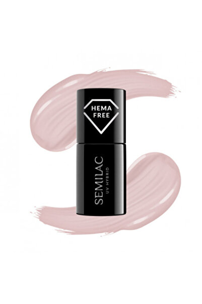 Semilac Semi-Permanent Nail Polish 587 Tea Rose HEMA FREE 7 ml