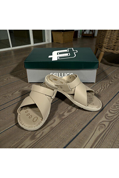 Zey-Al Unisex Orthopedic Sole Cross-Strapped Daily Comfort Slippers Sandals