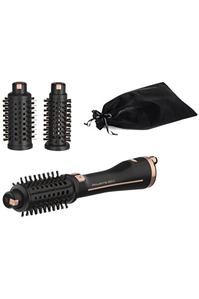 Rowenta Perie cu aer cald Ultimate Experience CF9625 Negru cald, Bronz 750 W