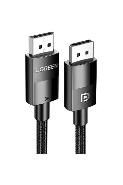 Ugreen DP114 Video Cable DP (M) to DP (M) 8K 60Hz, 3m, Black
