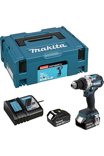Makita Mașină de găurit fără fir DDF 489 RTJ