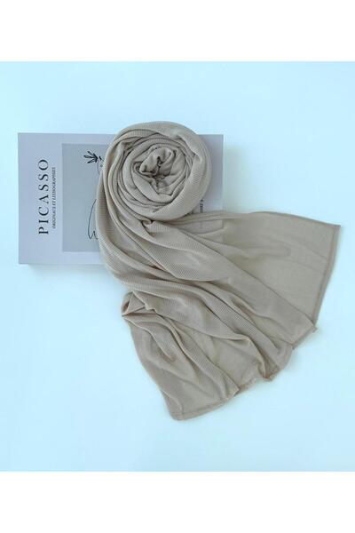 al bent al sharqieh Stripped Cotton shawl hijab headscarf
