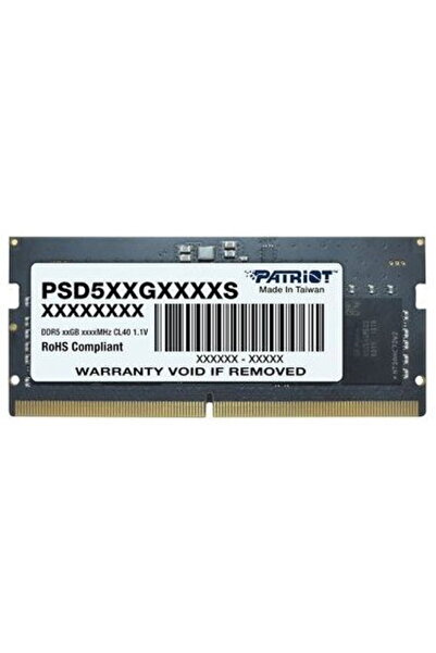 Patriot Laptop Memory 8 GB 1 x 8 GB DDR5 5600 MHz