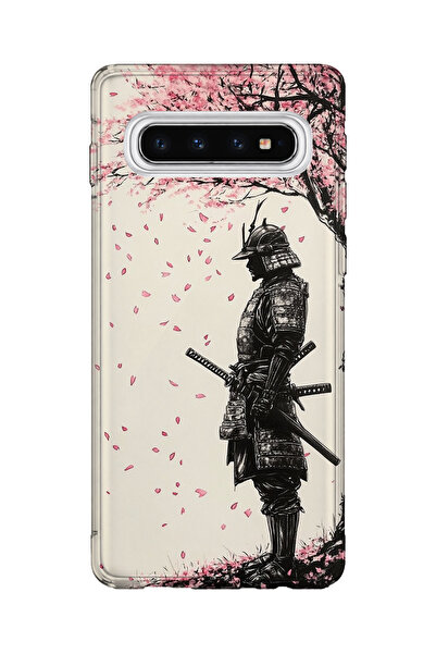 lelia حافظة هاتف شفافة مطبوعة متوافقة مع هاتف سامسونج جالاكسي S10 |   المجموع...