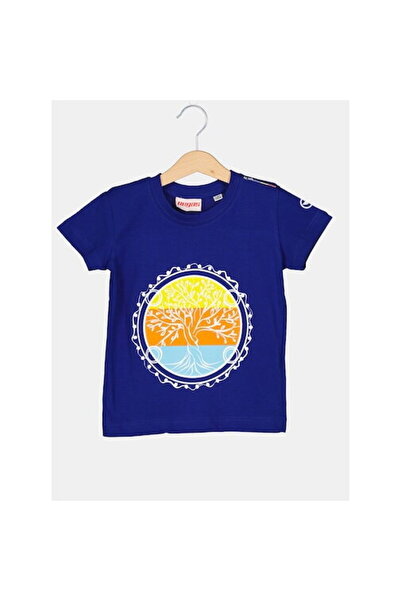 Pegas Tricou Family Wheel Copii Albastru Regal