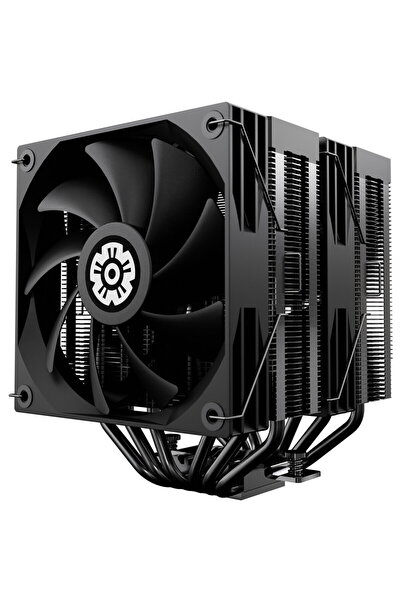 ENERMAX Охладител за процесор ETS-TD60D, Intel / AMD, поддръжка 250W+ TDP, 2x...