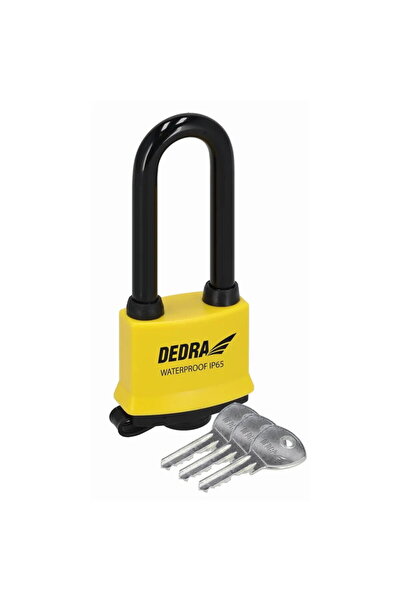 Generic Waterproof Padlock with Protective Cover IP65, 55mm, Long Shackle