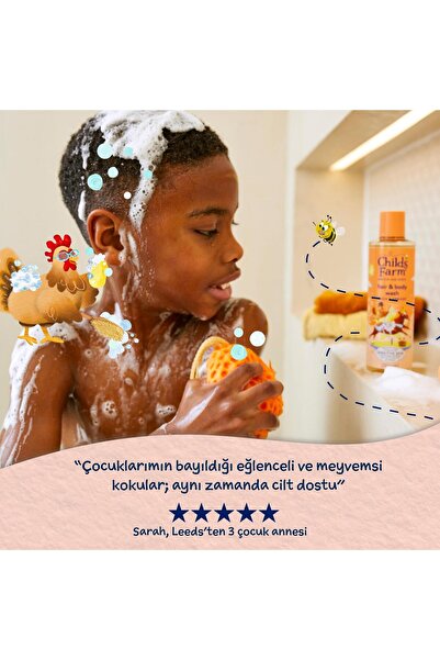 Genel Markalar Şeftali ve Kayısı Özlü Çocuk Saç ve Vücut Şampuanı 250 ml