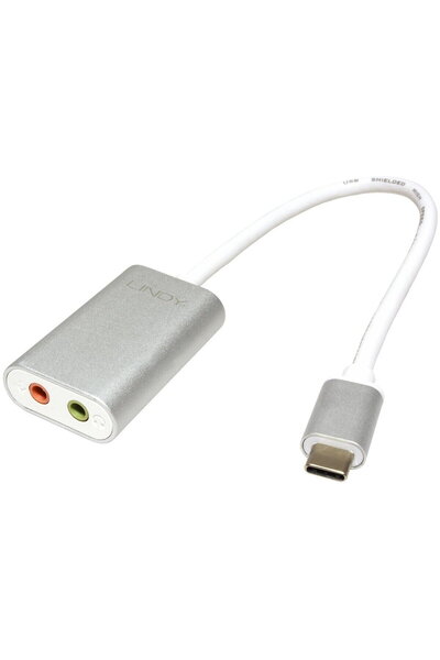 LİNDY Adaptor convertor USB tip C la audio