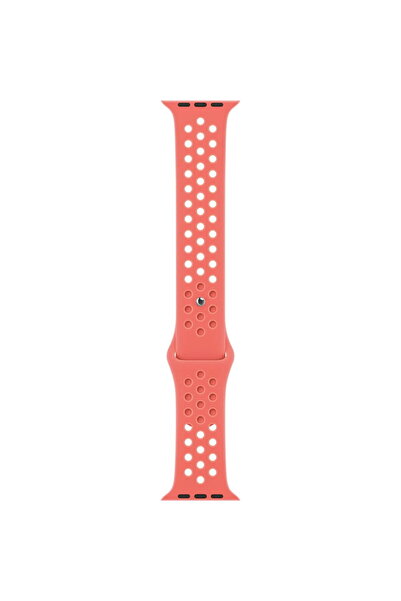 Apple Curea sport Nike pentru ceas, 41 mm, culoarea Magic Ember/Crimson Bliss