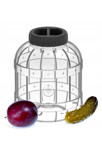 Other Borcan pentru murături cu capac filetat, plastic, multifuncțional, 5 l