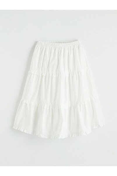 LC Waikiki Girl's Skirt with Elastic Waist