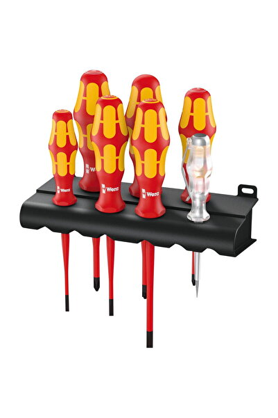 wera 160 iS/7 Комплект отвертки за рафтове Kraftform Plus Серия 100