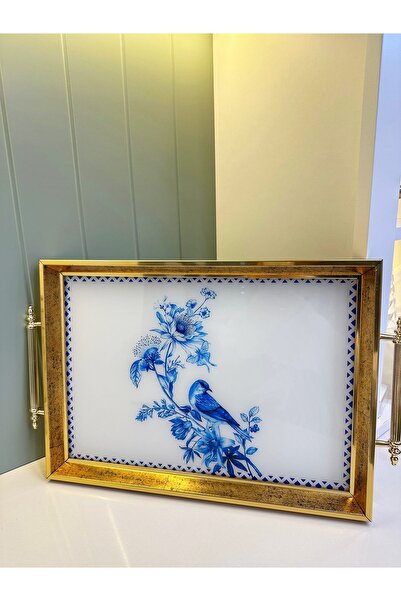 cicizuccaciye Pink Line Akrilik Tepsi